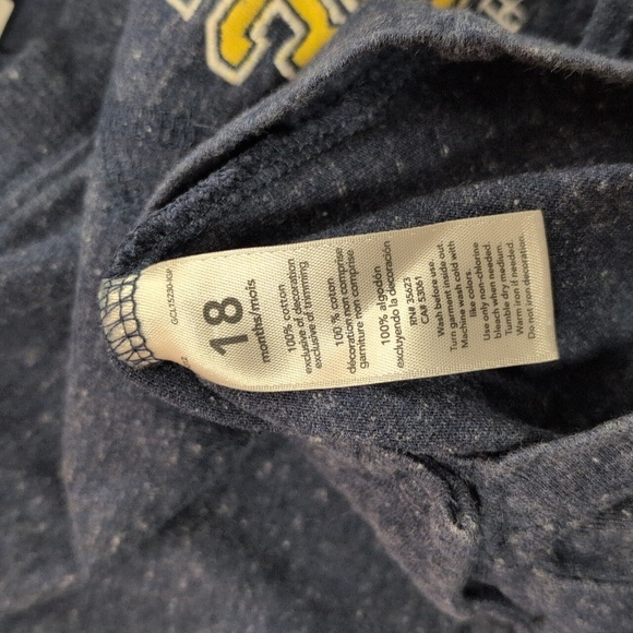 carter's 2-pack bundle cotton summer hoodie rompers 18 months baby boys - Picture 5 of 11